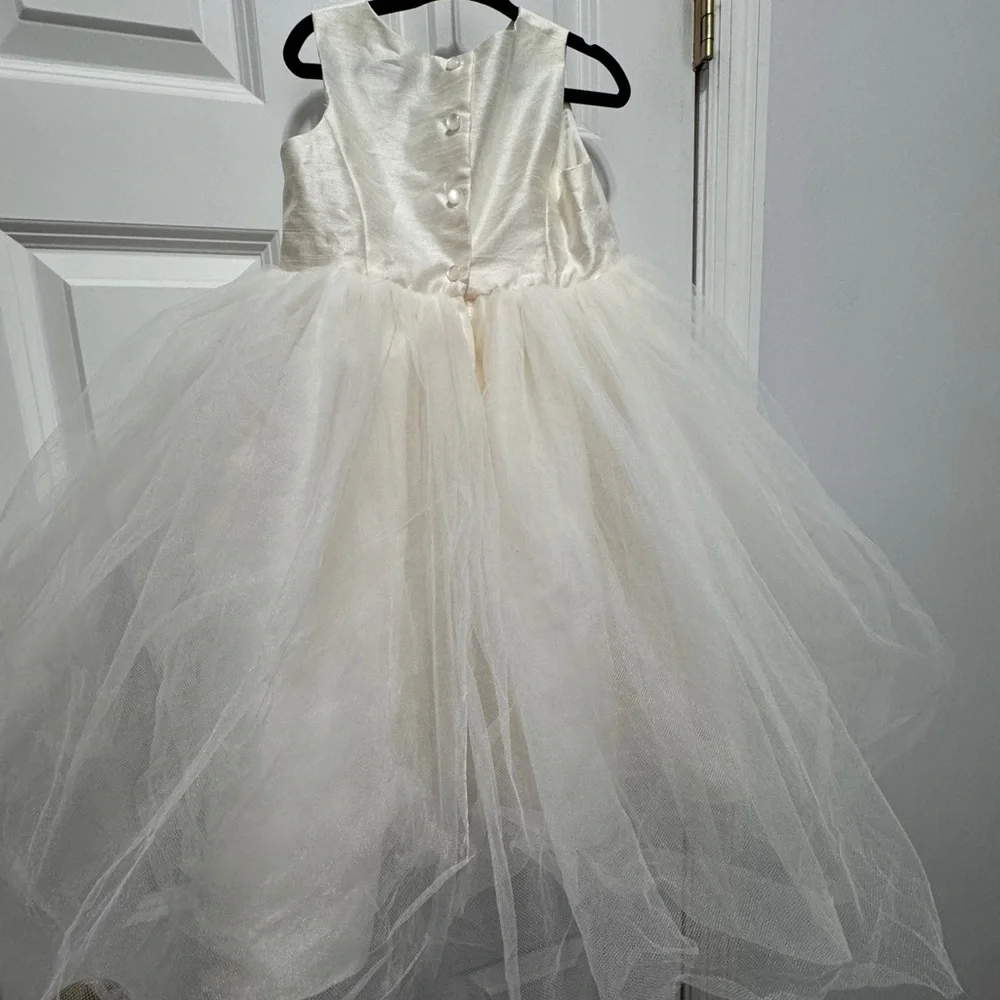 David’s Bridal size 5 ivory dress NWT - Picture 3 of 7